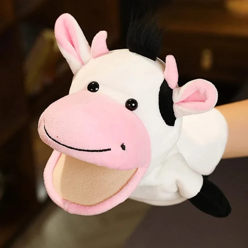 Gefüllte Plüschtiere Spielzeug Handfingerpuppe Kawaii Puppen Pädagogisches Babyspielzeug Lernen & Bildung Affe Tiger Kinder Geschenk