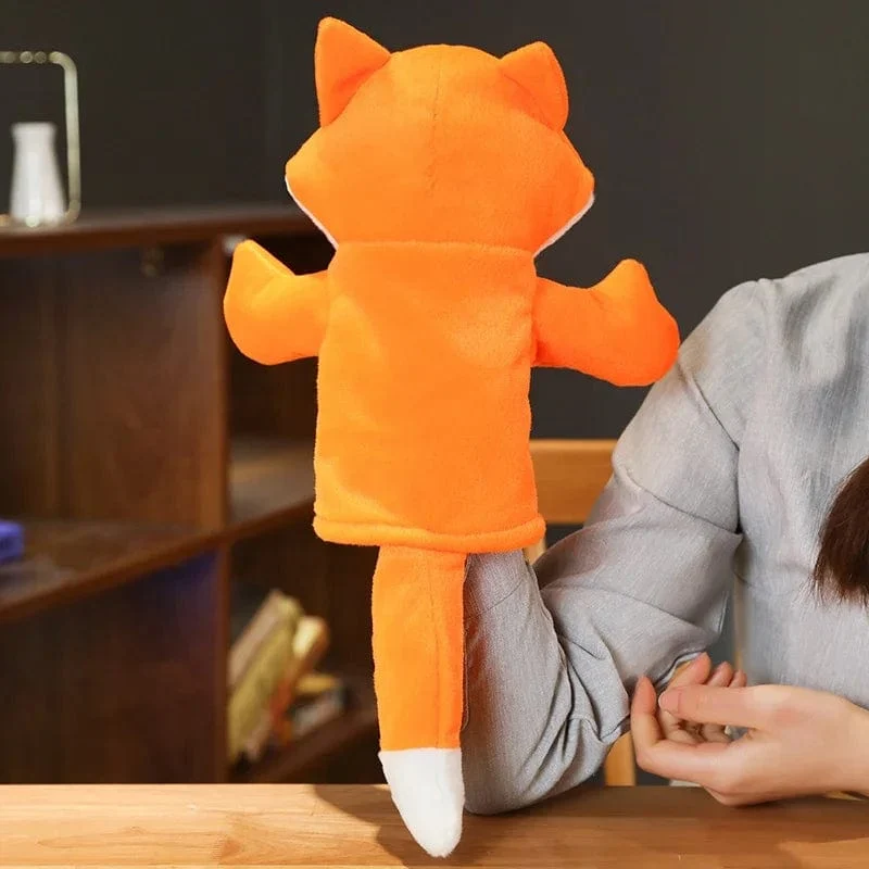 Gefüllte Plüschtiere Spielzeug Handfingerpuppe Kawaii Puppen Pädagogisches Babyspielzeug Lernen & Bildung Affe Tiger Kinder Geschenk