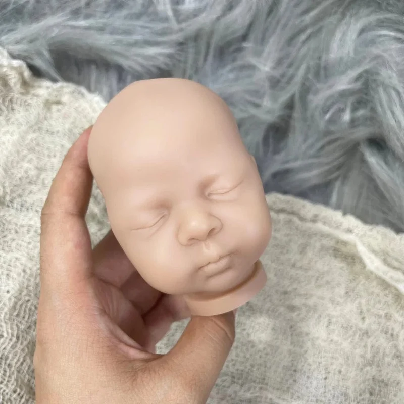Mini Bebe Reborn Kit Luna 12 Zoll Reborn Baby Vinyl Puppenset Unbemalt Unmontiert Puppenteile DIY Blank Reborn Puppenset