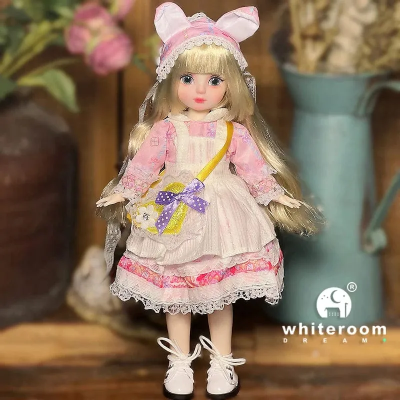 Kugelgelenkpuppe Spielzeug Bjd Puppen für Mädchen Puppen 1/6 Sternengraue Augen 30cm Lolita Modekleid DIY Spielzeug Kinder Geburtstagsgeschenke