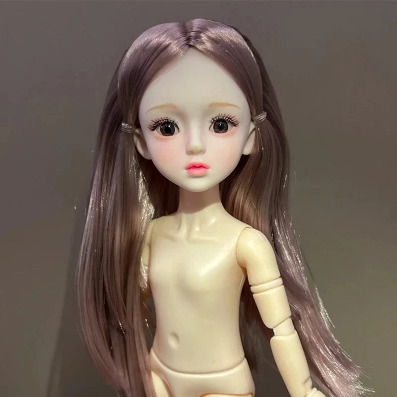 Kugelgelenkpuppe Spielzeug Bjd Puppen für Mädchen Puppen 1/6 Sternengraue Augen 30cm Lolita Modekleid DIY Spielzeug Kinder Geburtstagsgeschenke