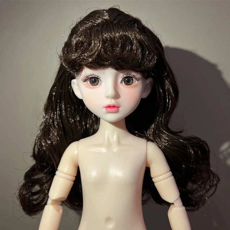 Kugelgelenkpuppe Spielzeug Bjd Puppen für Mädchen Puppen 1/6 Sternengraue Augen 30cm Lolita Modekleid DIY Spielzeug Kinder Geburtstagsgeschenke