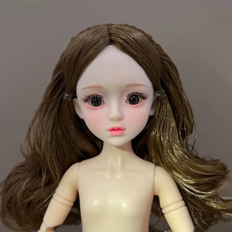 Kugelgelenkpuppe Spielzeug Bjd Puppen für Mädchen Puppen 1/6 Sternengraue Augen 30cm Lolita Modekleid DIY Spielzeug Kinder Geburtstagsgeschenke