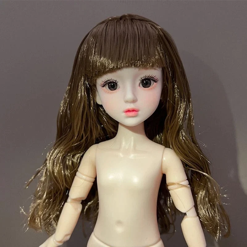 Kugelgelenkpuppe Spielzeug Bjd Puppen für Mädchen Puppen 1/6 Sternengraue Augen 30cm Lolita Modekleid DIY Spielzeug Kinder Geburtstagsgeschenke