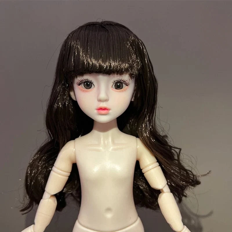 Kugelgelenkpuppe Spielzeug Bjd Puppen für Mädchen Puppen 1/6 Sternengraue Augen 30cm Lolita Modekleid DIY Spielzeug Kinder Geburtstagsgeschenke