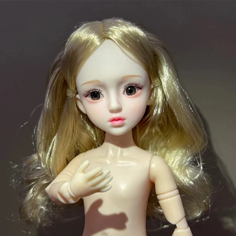 Kugelgelenkpuppe Spielzeug Bjd Puppen für Mädchen Puppen 1/6 Sternengraue Augen 30cm Lolita Modekleid DIY Spielzeug Kinder Geburtstagsgeschenke