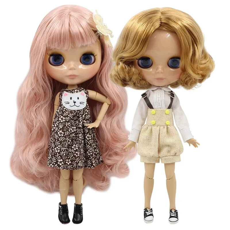 ICY DBS Blyth Puppe 1/6 bjd spielzeug joint körper tan haut puppe 30cm glänzendes gesicht für DIY custom puppe