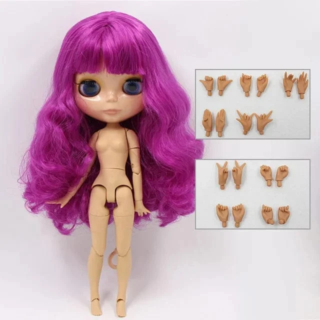 ICY DBS Blyth Puppe 1/6 bjd spielzeug joint körper tan haut puppe 30cm glänzendes gesicht für DIY custom puppe