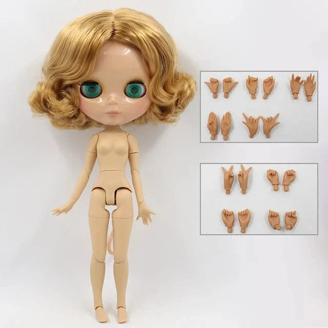 ICY DBS Blyth Puppe 1/6 bjd spielzeug joint körper tan haut puppe 30cm glänzendes gesicht für DIY custom puppe