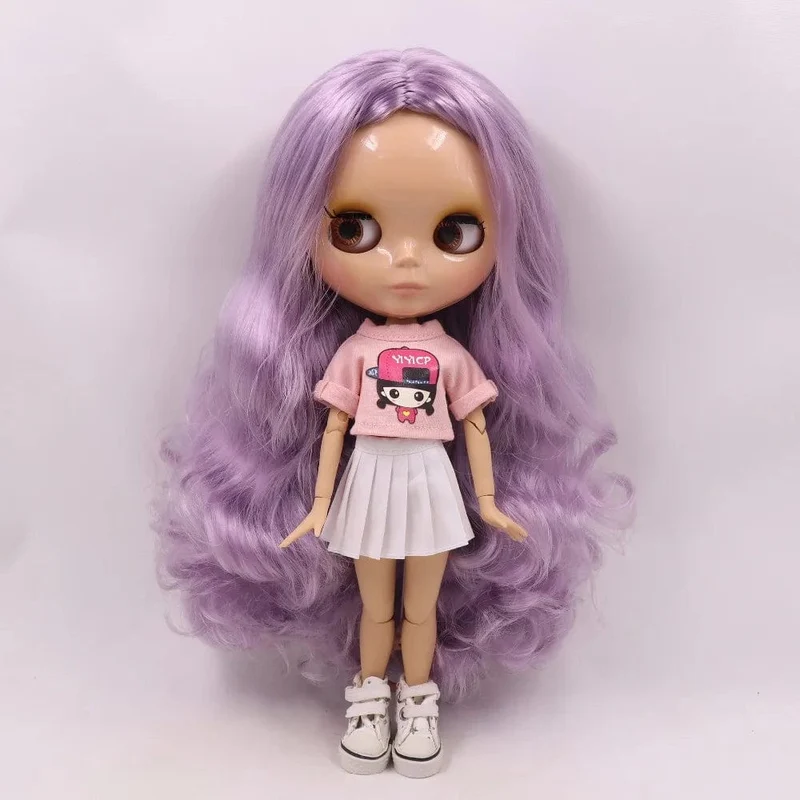ICY DBS Blyth Puppe 1/6 bjd spielzeug joint körper tan haut puppe 30cm glänzendes gesicht für DIY custom puppe