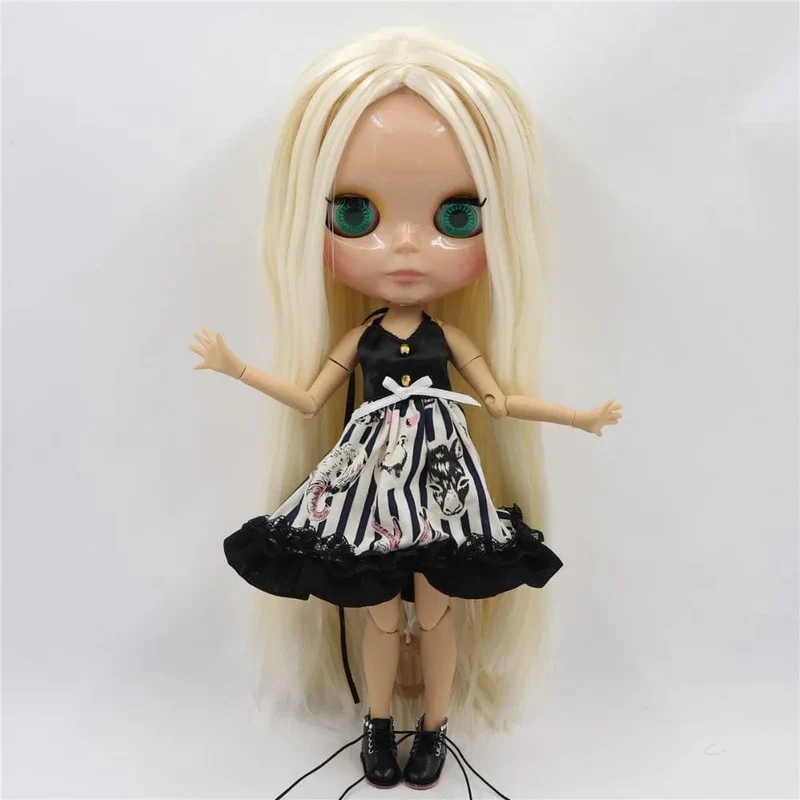 ICY DBS Blyth Puppe 1/6 bjd spielzeug joint körper tan haut puppe 30cm glänzendes gesicht für DIY custom puppe