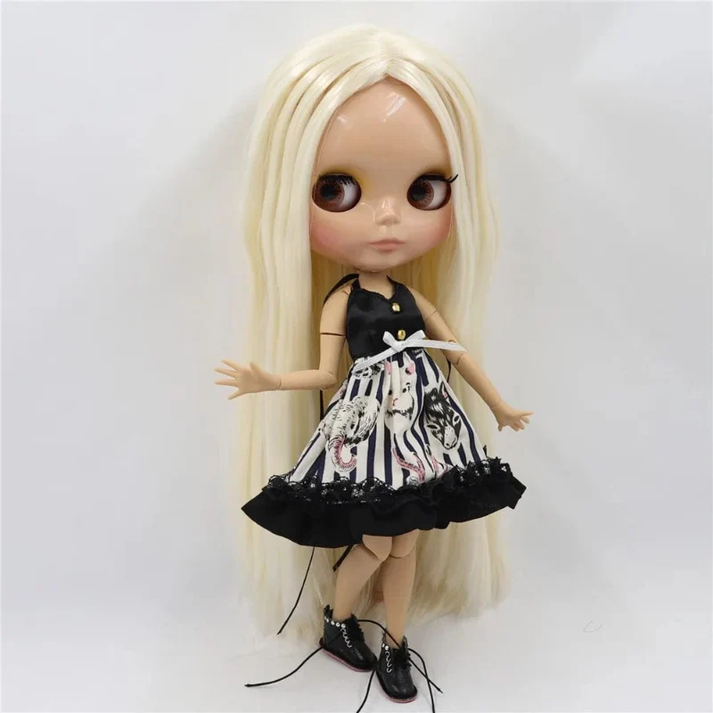 ICY DBS Blyth Puppe 1/6 bjd spielzeug joint körper tan haut puppe 30cm glänzendes gesicht für DIY custom puppe