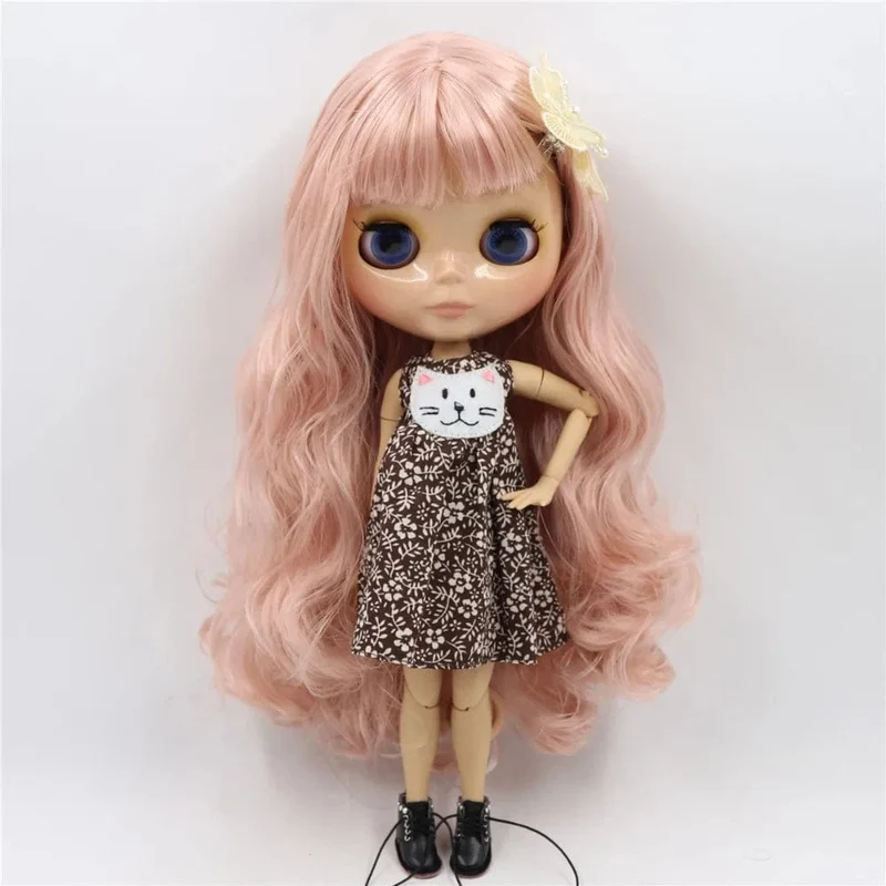 ICY DBS Blyth Puppe 1/6 bjd spielzeug joint körper tan haut puppe 30cm glänzendes gesicht für DIY custom puppe