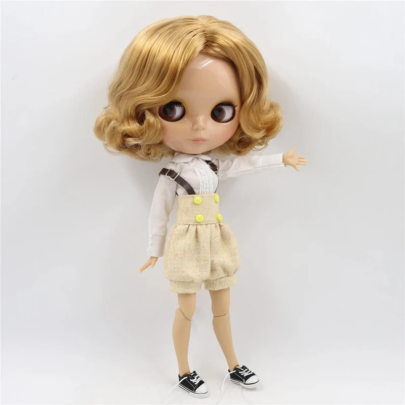 ICY DBS Blyth Puppe 1/6 bjd spielzeug joint körper tan haut puppe 30cm glänzendes gesicht für DIY custom puppe
