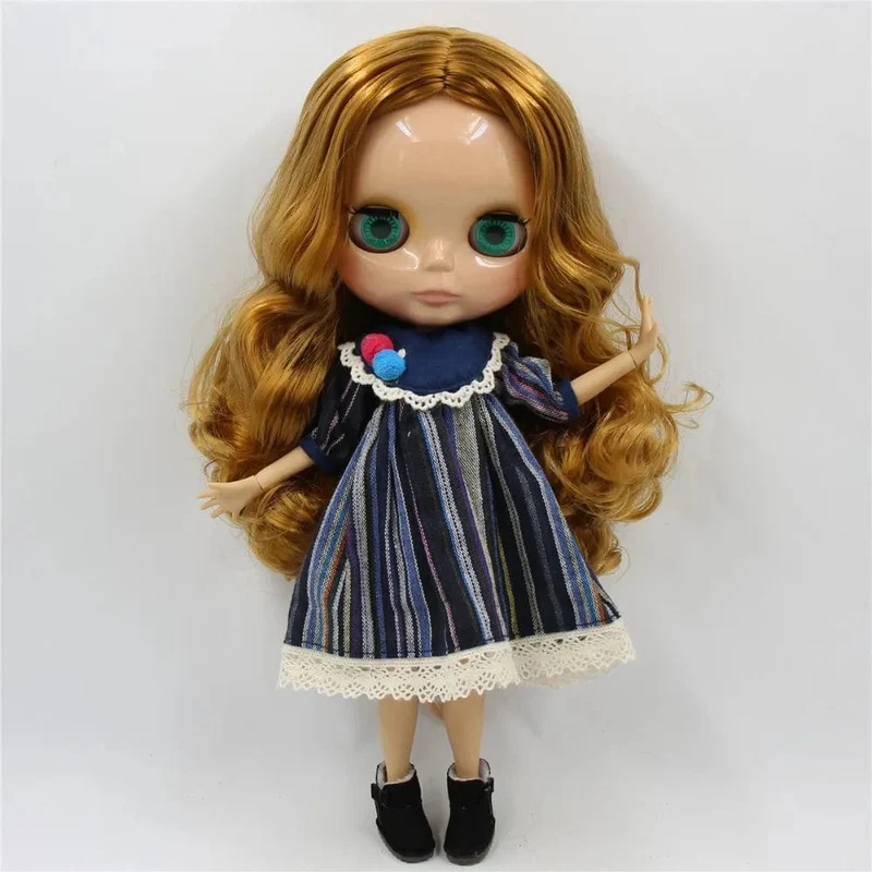ICY DBS Blyth Puppe 1/6 bjd spielzeug joint körper tan haut puppe 30cm glänzendes gesicht für DIY custom puppe