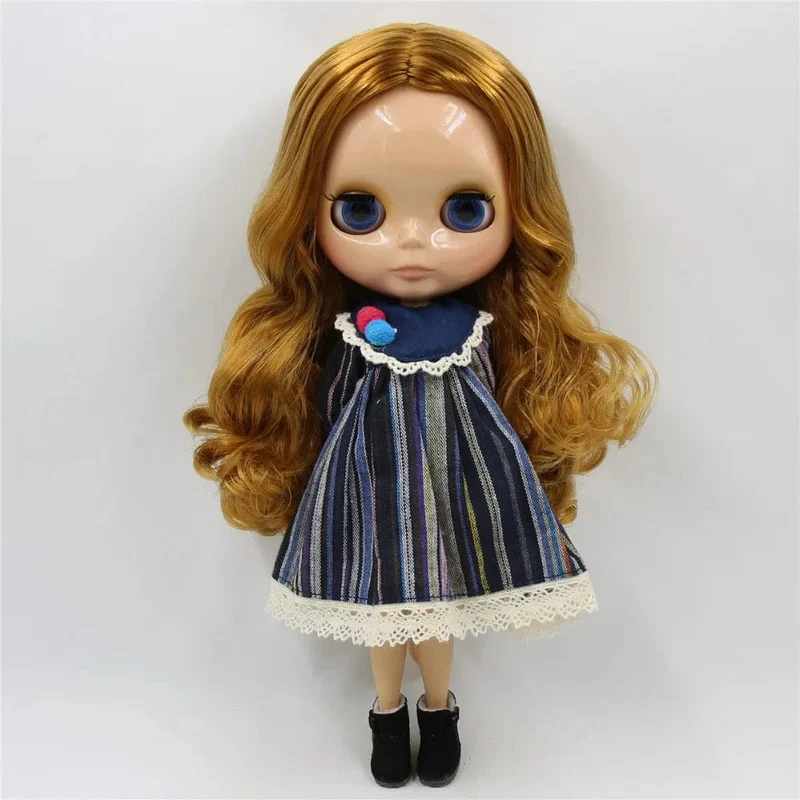 ICY DBS Blyth Puppe 1/6 bjd spielzeug joint körper tan haut puppe 30cm glänzendes gesicht für DIY custom puppe
