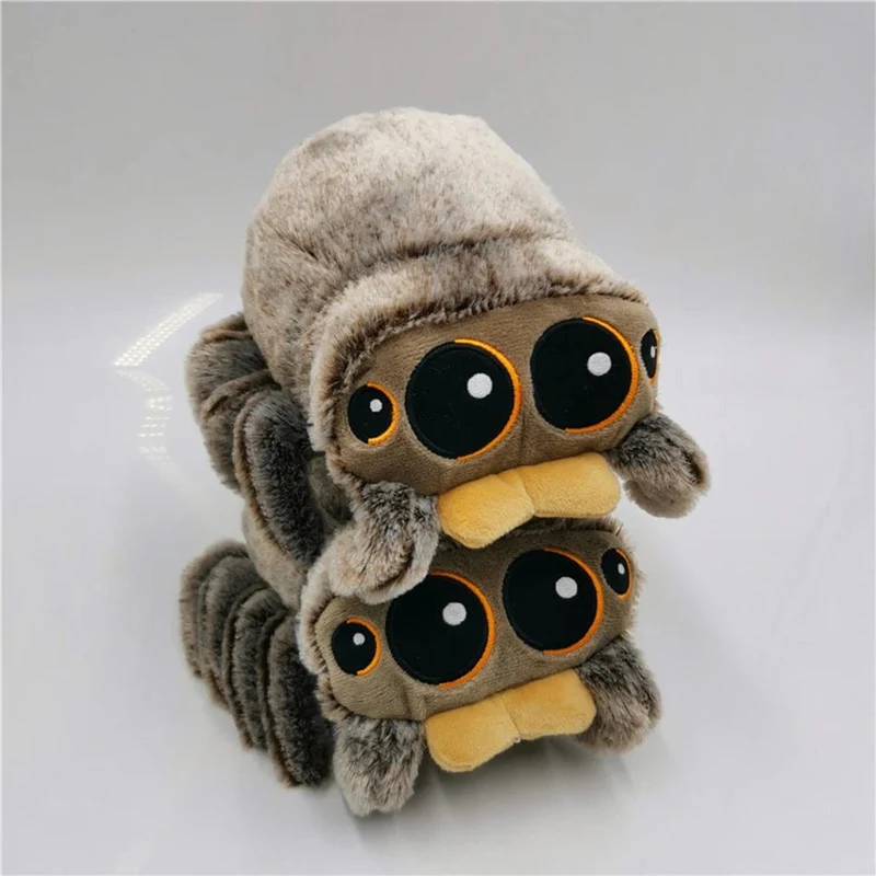 Kuscheltiere Plüschtiere Spinnenspielzeug Schwarz Little Lucas Simuliertes Kissen Puppe Anime Spielzimmer Kissen Decora Kindergeschenk