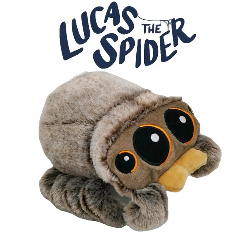 Kuscheltiere Plüschtiere Spinnenspielzeug Schwarz Little Lucas Simuliertes Kissen Puppe Anime Spielzimmer Kissen Decora Kindergeschenk
