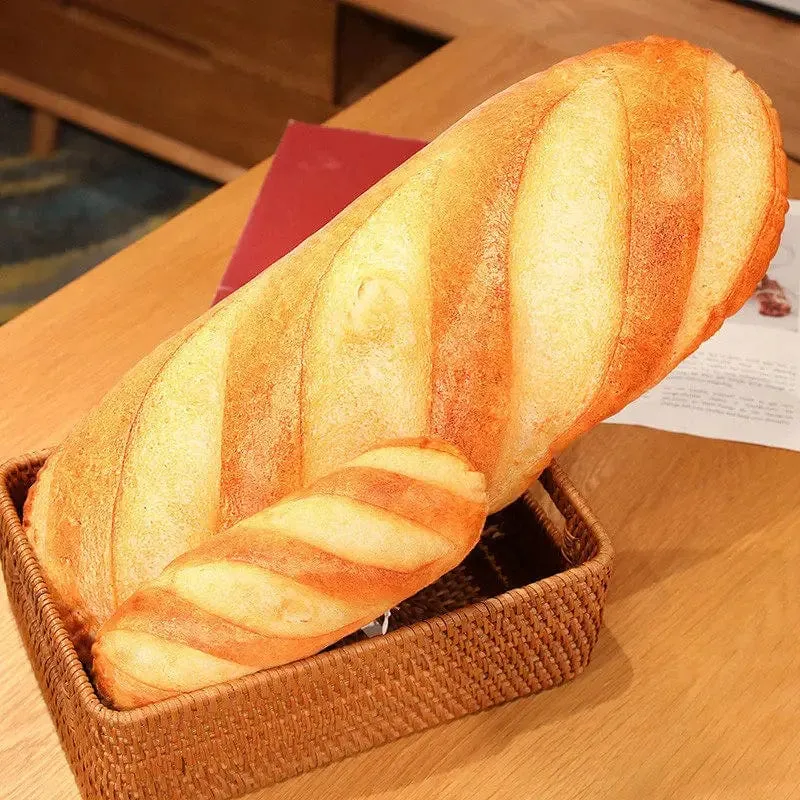Französisches Brot Plüschkissen Gefülltes Druckbild Essen Plushie Peluche Party Prop Dekor Schlafender Begleiter Mann Geschenk