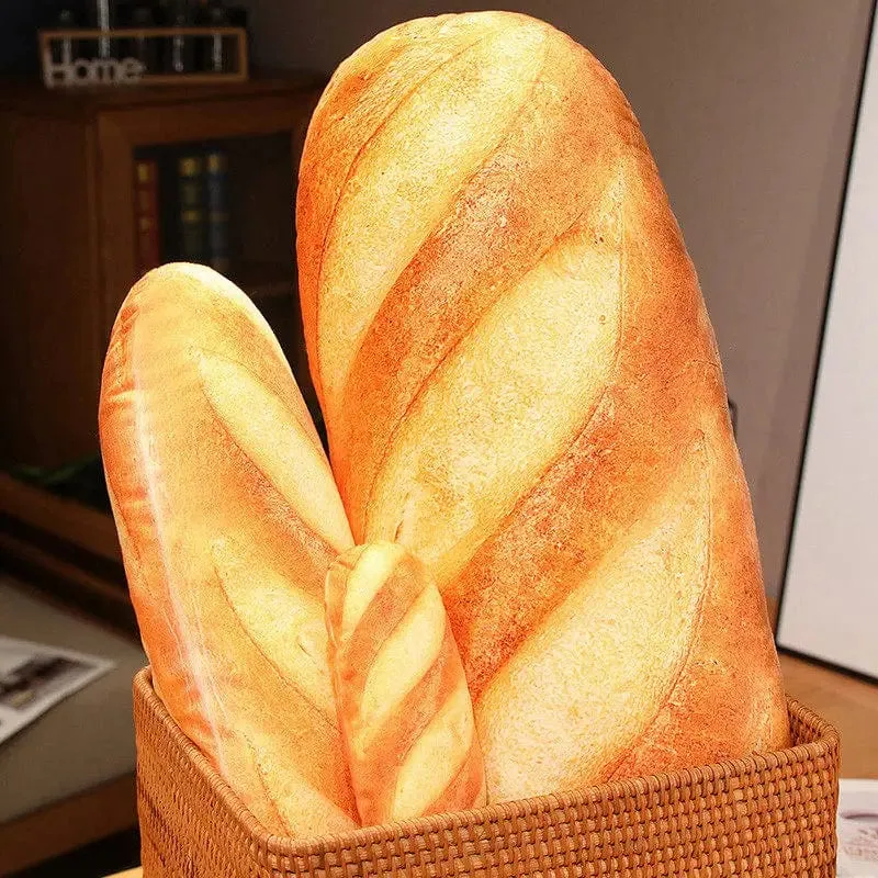 Französisches Brot Plüschkissen Gefülltes Druckbild Essen Plushie Peluche Party Prop Dekor Schlafender Begleiter Mann Geschenk