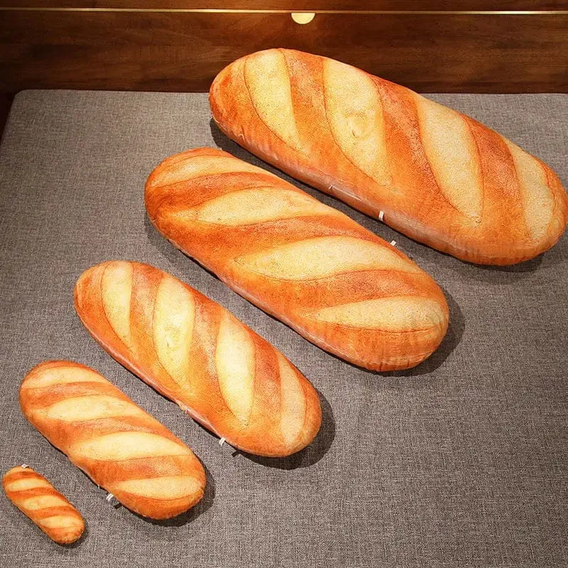 Französisches Brot Plüschkissen Gefülltes Druckbild Essen Plushie Peluche Party Prop Dekor Schlafender Begleiter Mann Geschenk