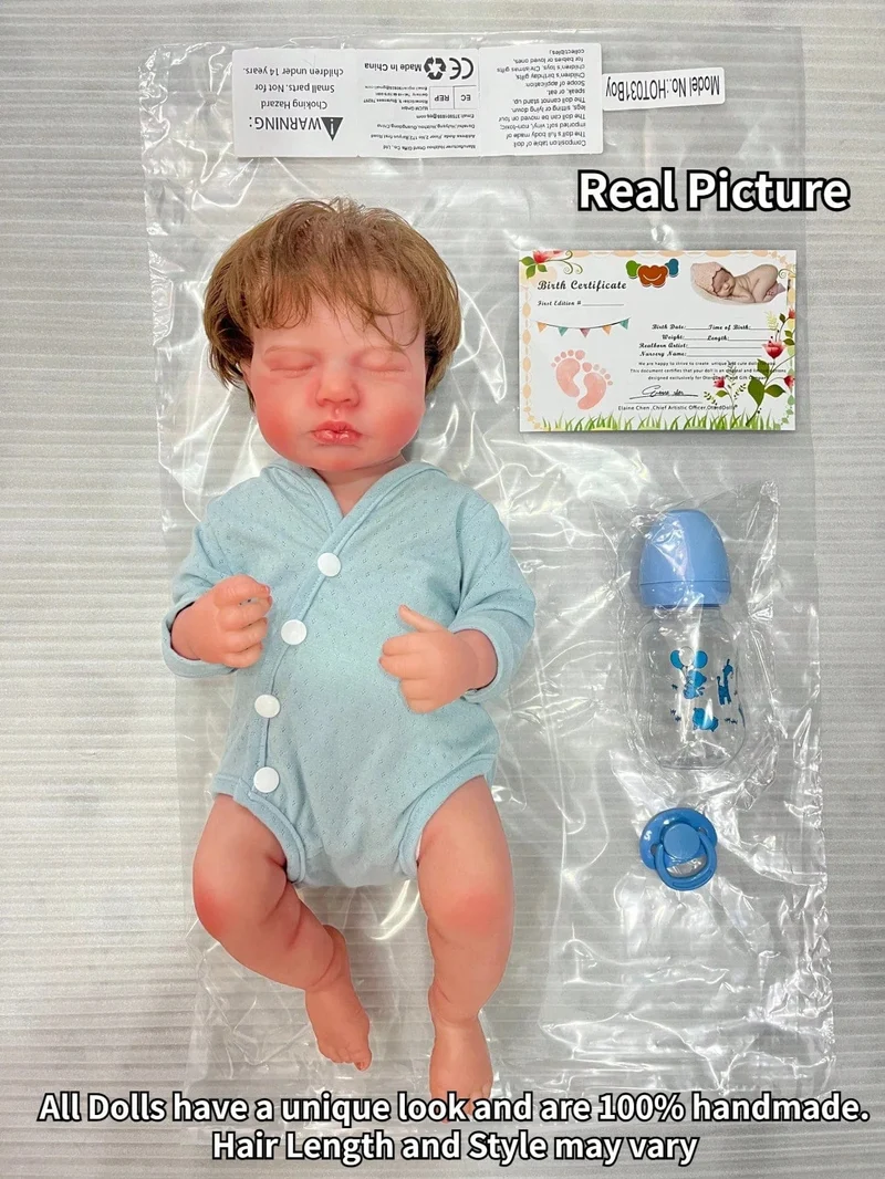 50 cm Volle Körper Silikon Vinyl Reborn Mädchen Puppe Handgemachte Neugeborenen Bebe Puppe Für Kinder Geschenke