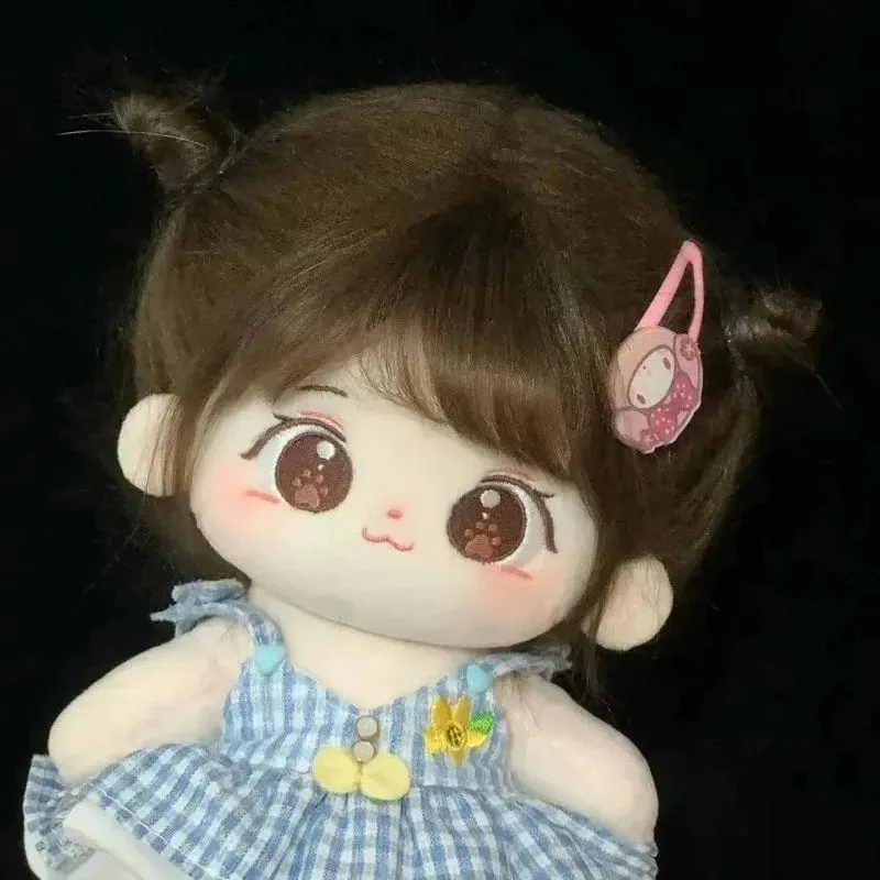 20cm Miaomiao Baumwolle Puppe Lager Austauschbare Baby Kleidung Plüsch Puppe Dress Up Cospslay Anime Figur Kinder Mädchen Spielzeug