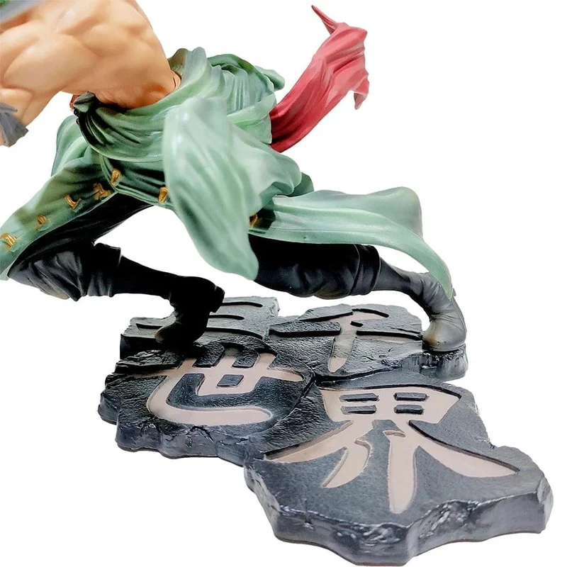 Hot One Piece 10 cm Anime Figur GK Roronoa Zoro Dreiklinge Sa-Maximum Manga Anime Statue Actionfigur Sammlung Modell Kinderspielzeug