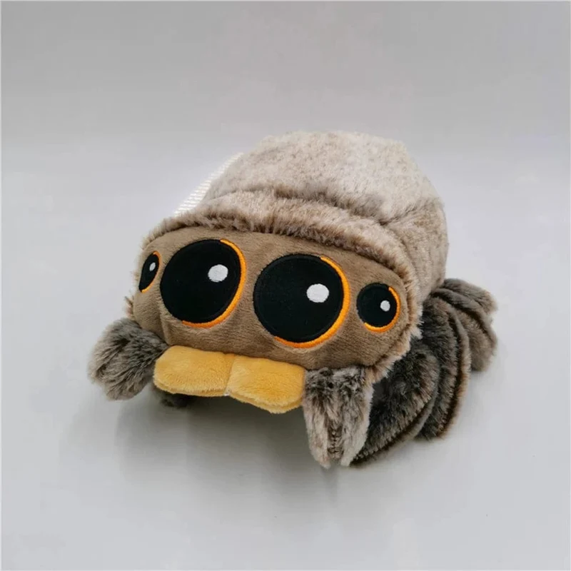 Kuscheltiere Plüschtiere Spinnenspielzeug Schwarz Little Lucas Simuliertes Kissen Puppe Anime Spielzimmer Kissen Decora Kindergeschenk