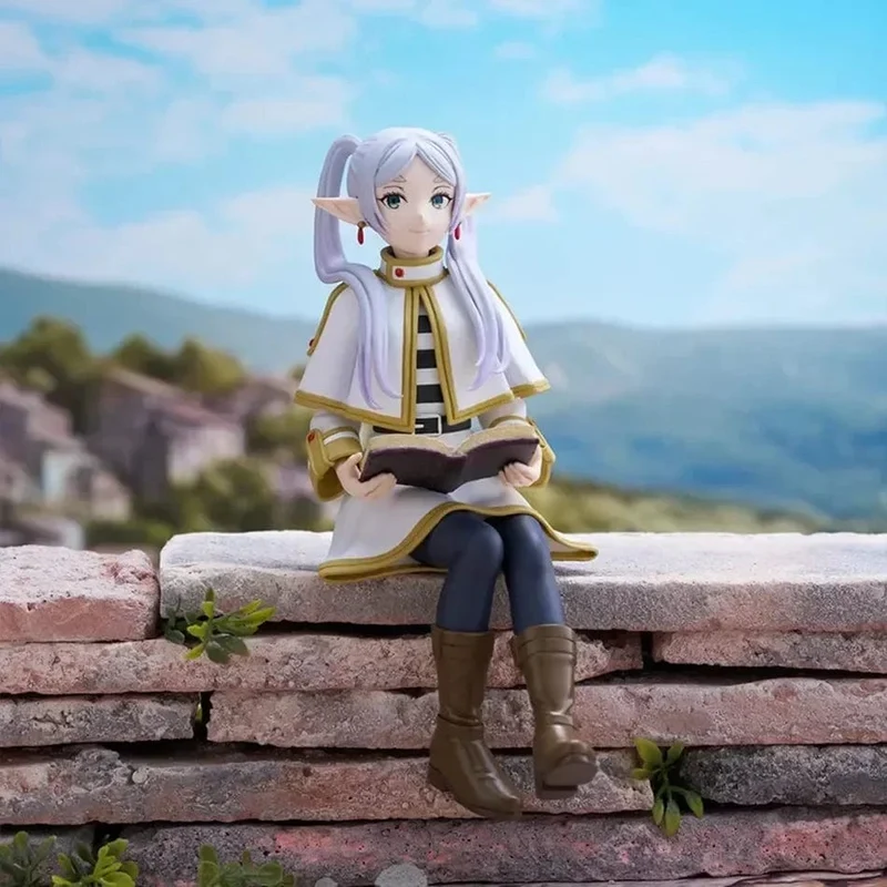 14 cm Nudelstopper Sousou no Frieren Anime Mädchen Figur Frieren Beyond Journey's End Actionfigur Sammlermodell Spielzeug