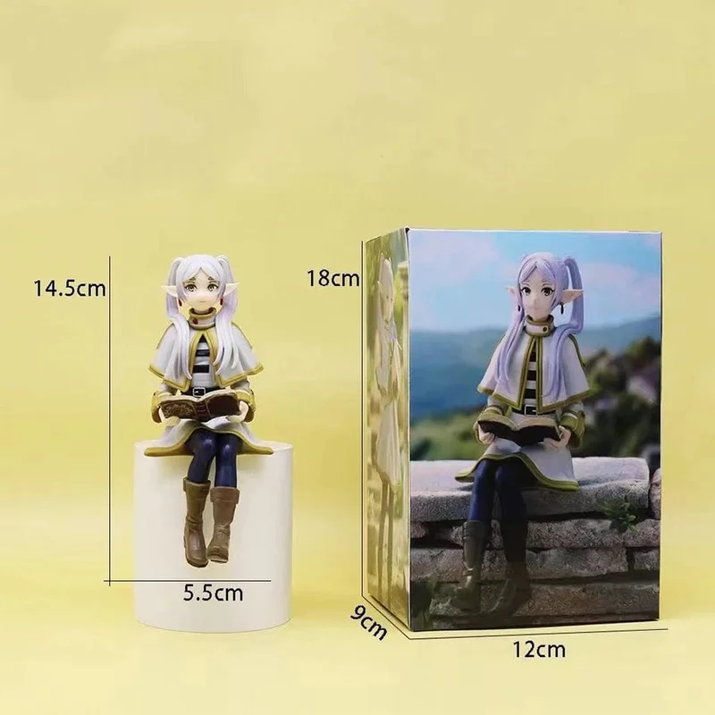 14 cm Nudelstopper Sousou no Frieren Anime Mädchen Figur Frieren Beyond Journey's End Actionfigur Sammlermodell Spielzeug