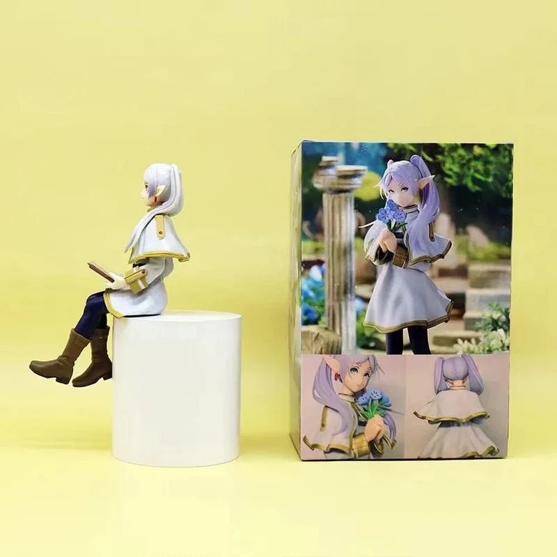 14 cm Nudelstopper Sousou no Frieren Anime Mädchen Figur Frieren Beyond Journey's End Actionfigur Sammlermodell Spielzeug