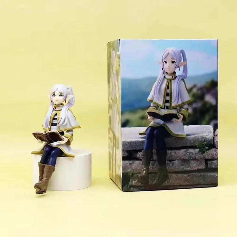 14 cm Nudelstopper Sousou no Frieren Anime Mädchen Figur Frieren Beyond Journey's End Actionfigur Sammlermodell Spielzeug
