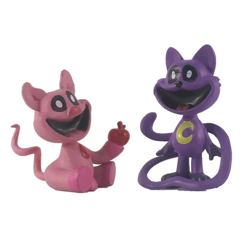 6-15 cm Smiling Critters Figur Smiling Critters Cat Nap Dog Day Catnap Dogday Figuren Set Spielzeug Modell Spielzeug Kinder Geburtstagsgeschenke