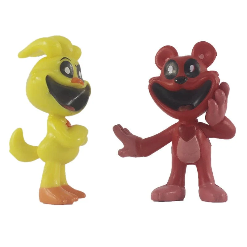 6-15 cm Smiling Critters Figur Smiling Critters Cat Nap Dog Day Catnap Dogday Figuren Set Spielzeug Modell Spielzeug Kinder Geburtstagsgeschenke