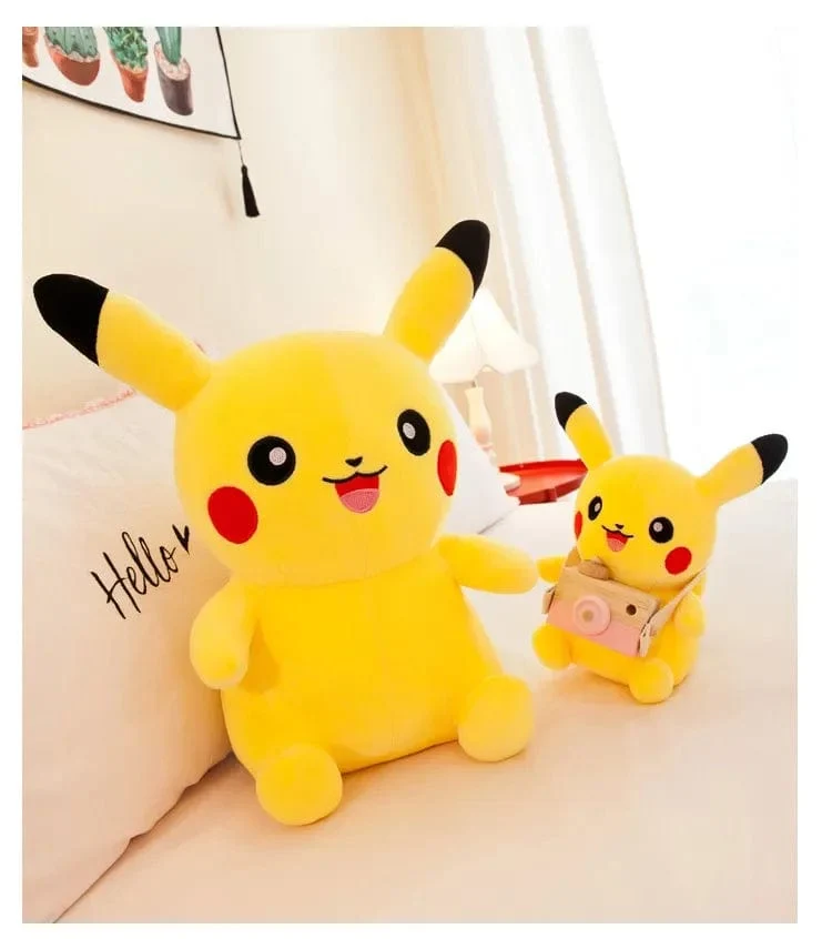 70cm große Größe Pokemon Pikachu Plüsch Stofftier Cartoon Anime Kissen Puppen Weihnachten Geburtstag Geschenke Kinder Plushies