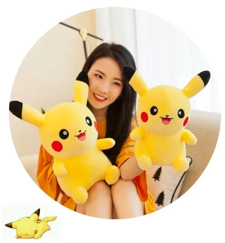 70cm große Größe Pokemon Pikachu Plüsch Stofftier Cartoon Anime Kissen Puppen Weihnachten Geburtstag Geschenke Kinder Plushies