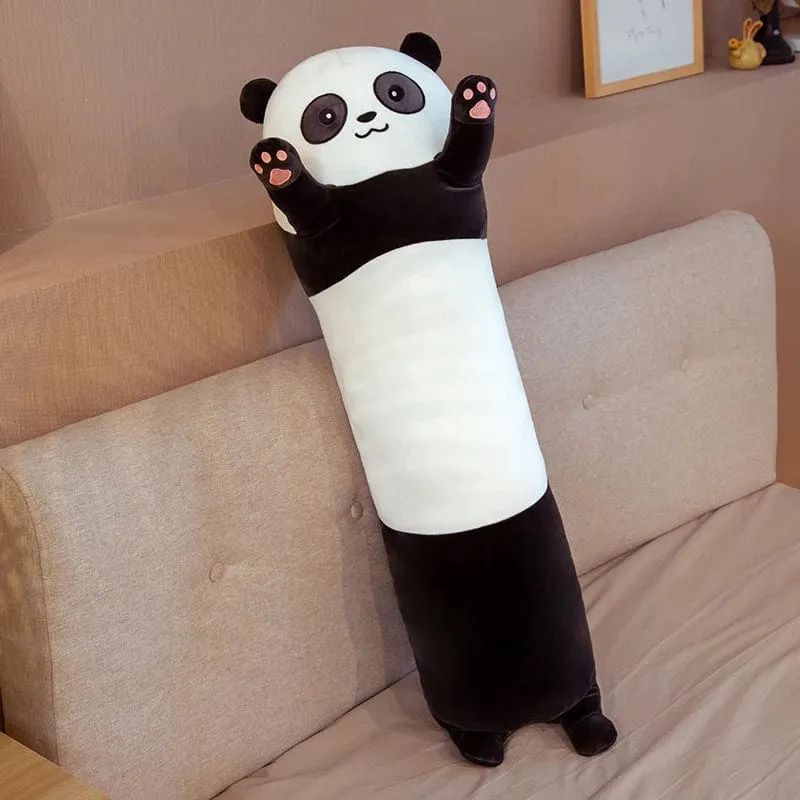 10 Arten 50-150 cm lange Katzenplüschtiere Gefüllte weiche Pause Büro Nickerchen Puppe Bett Schlafkissen Wohnkultur Geburtstagsgeschenke für Mädchen