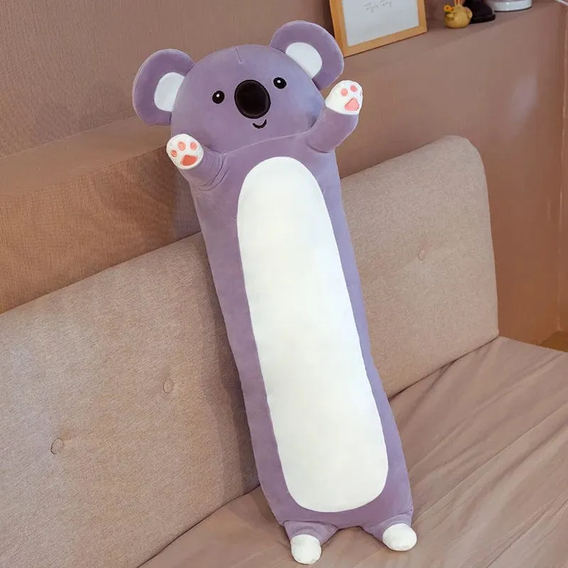 10 Arten 50-150 cm lange Katzenplüschtiere Gefüllte weiche Pause Büro Nickerchen Puppe Bett Schlafkissen Wohnkultur Geburtstagsgeschenke für Mädchen