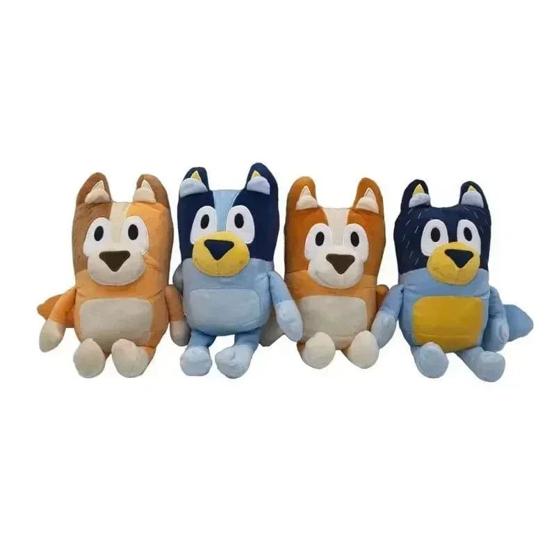28 cm 17 cm Bluey Family Plüschtiere Süße Simulation Haustier Hund Patrol Bingo Schwester Kawai Plüsch Kinderspielzeug Puppe Geburtstagsgeschenk Spielzeug