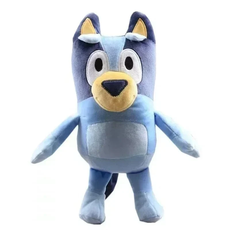 28 cm 17 cm Bluey Family Plüschtiere Süße Simulation Haustier Hund Patrol Bingo Schwester Kawai Plüsch Kinderspielzeug Puppe Geburtstagsgeschenk Spielzeug
