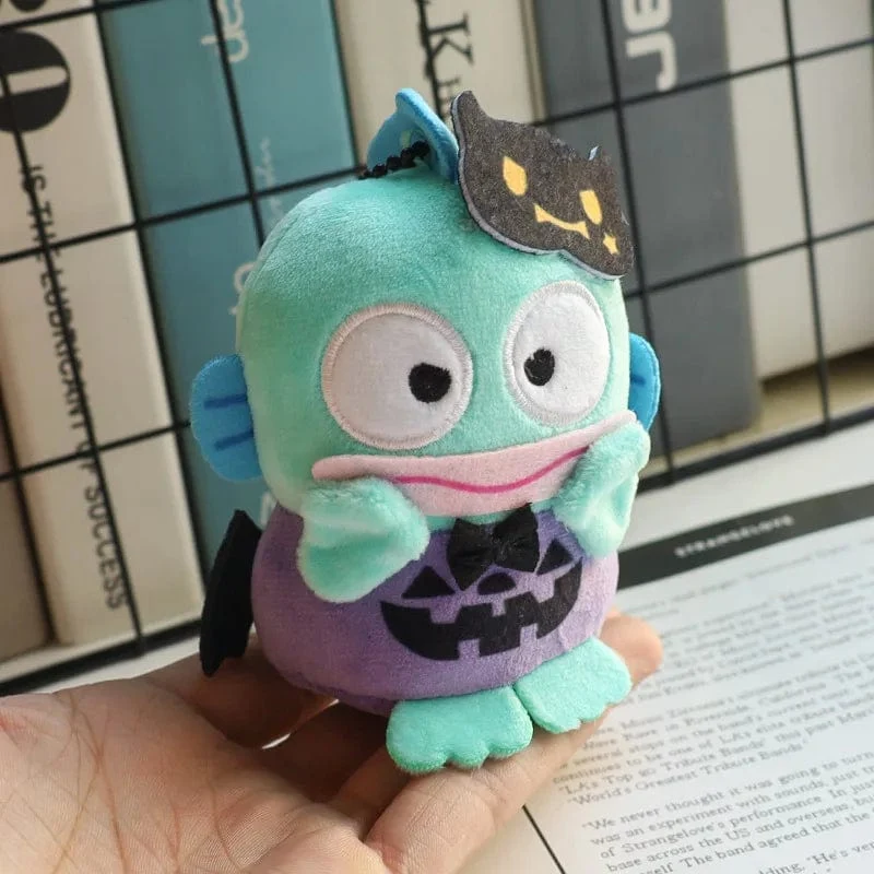 Hellokitty Halloween Puppe Cinnamoroll Kuromi Kawaii Geist Plüsch Spielzeug Schlüsselanhänger Tasche Zubehör Geburtstag Geschenke Halloween Spielzeug