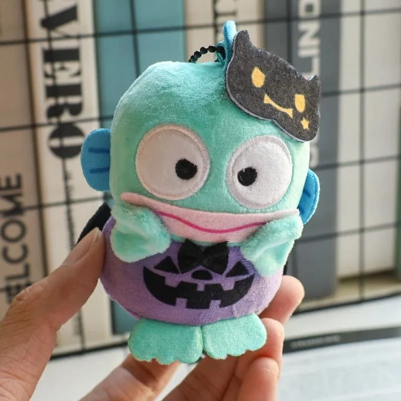 Hellokitty Halloween Puppe Cinnamoroll Kuromi Kawaii Geist Plüsch Spielzeug Schlüsselanhänger Tasche Zubehör Geburtstag Geschenke Halloween Spielzeug