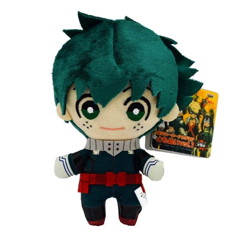 15CM My Hero Academia Anime Izuku Midoriya Katsuki Bakugou Shouto Todoroki Plüsch Anhänger Spielzeug Weiche Plüsch Puppe Geschenk