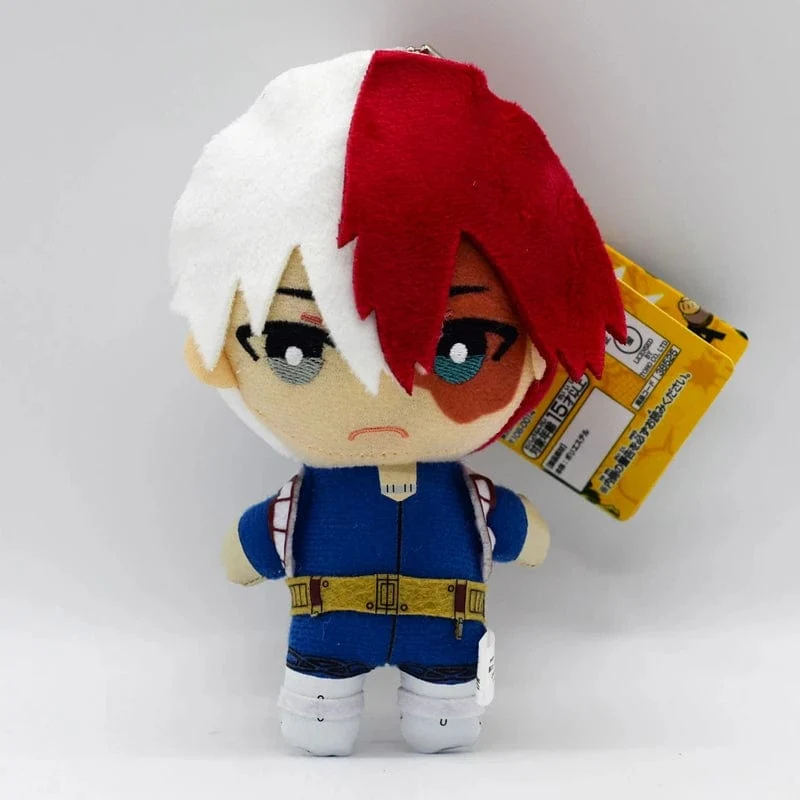 15CM My Hero Academia Anime Izuku Midoriya Katsuki Bakugou Shouto Todoroki Plüsch Anhänger Spielzeug Weiche Plüsch Puppe Geschenk