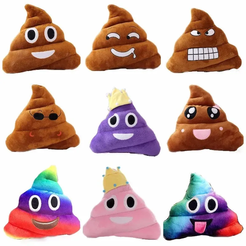 Lustiges Poop-Plüsch-Puppenspielzeug, Weihnachten, Geburtstag, Halloween, Kindergeschenke, seltsames Poop-Kissen