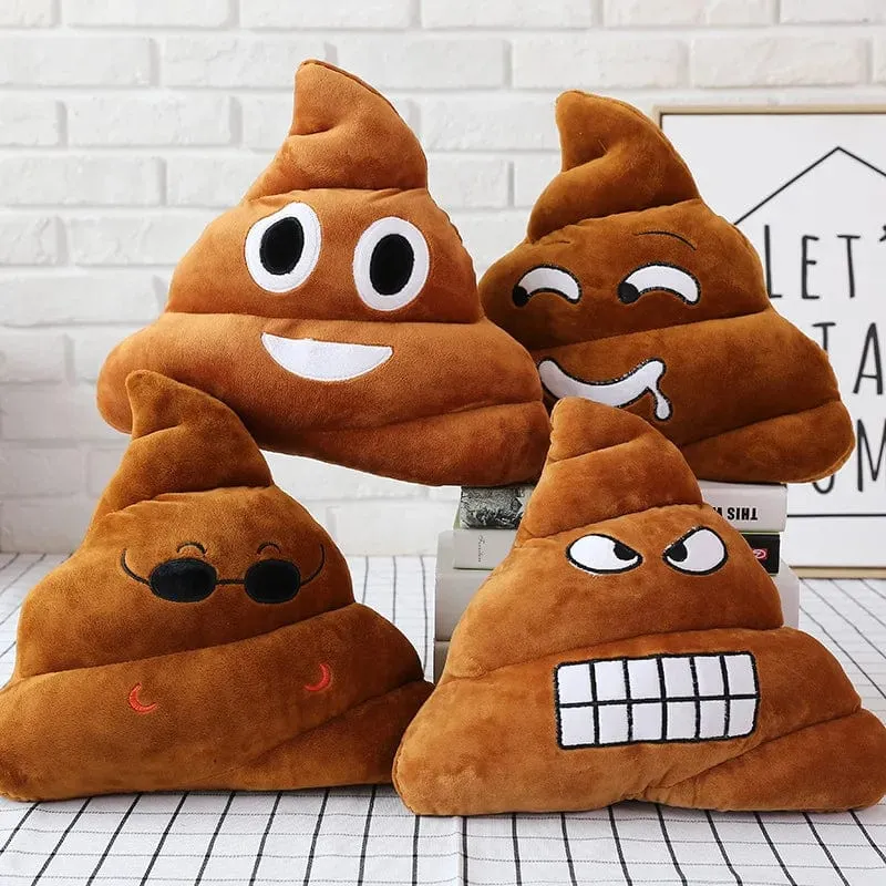 Lustiges Poop-Plüsch-Puppenspielzeug, Weihnachten, Geburtstag, Halloween, Kindergeschenke, seltsames Poop-Kissen