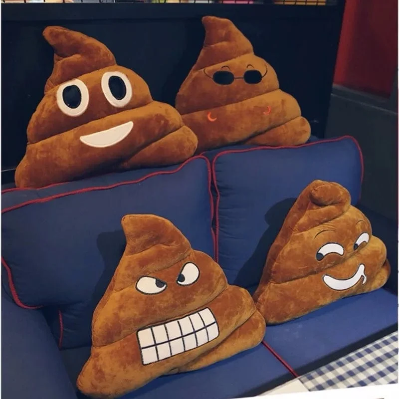 Lustiges Poop-Plüsch-Puppenspielzeug, Weihnachten, Geburtstag, Halloween, Kindergeschenke, seltsames Poop-Kissen