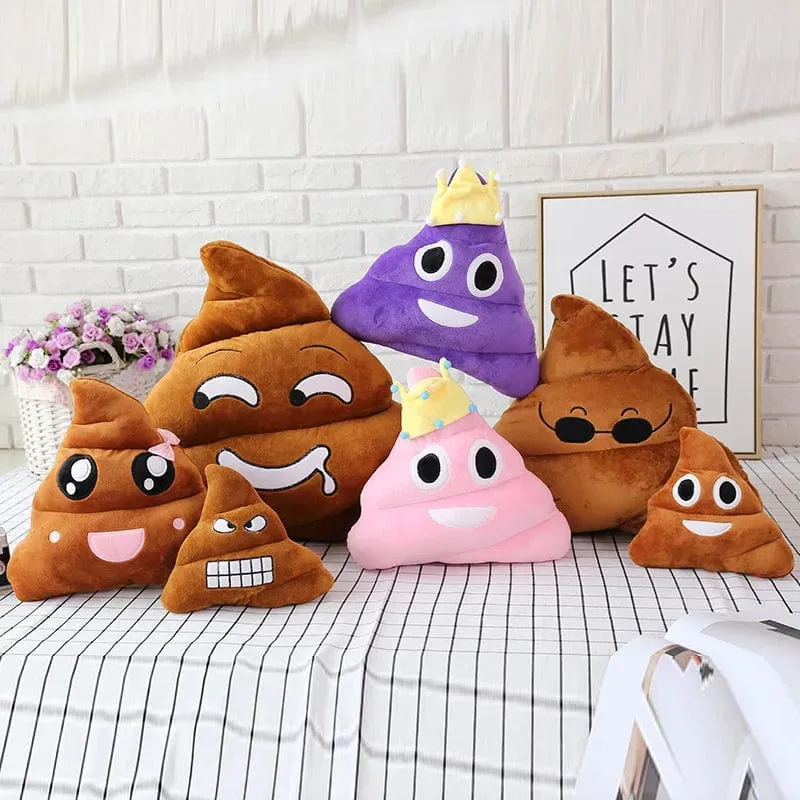 Lustiges Poop-Plüsch-Puppenspielzeug, Weihnachten, Geburtstag, Halloween, Kindergeschenke, seltsames Poop-Kissen