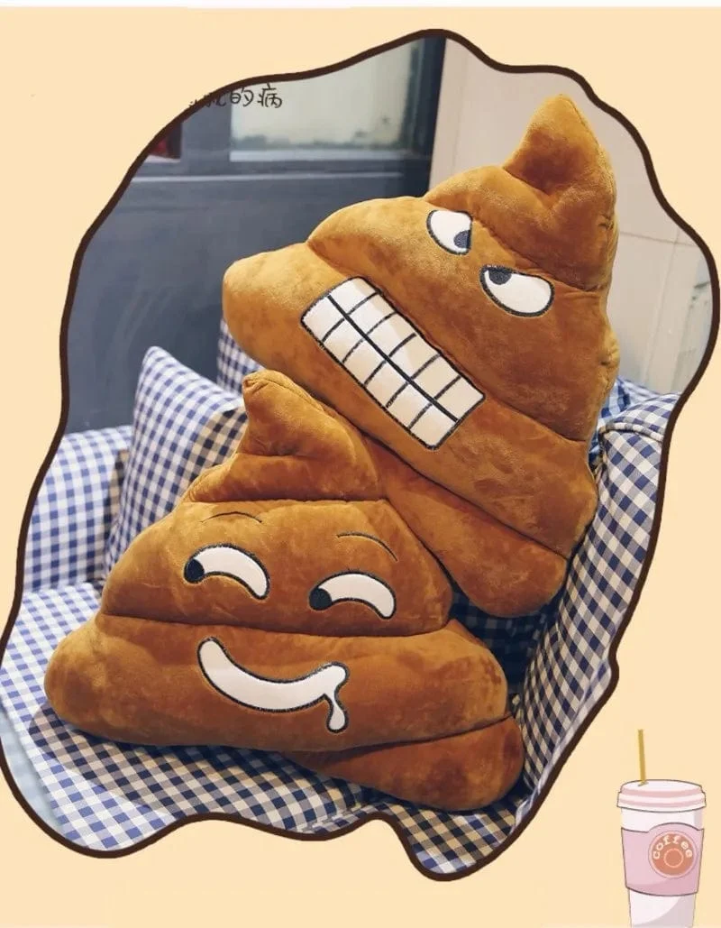 Lustiges Poop-Plüsch-Puppenspielzeug, Weihnachten, Geburtstag, Halloween, Kindergeschenke, seltsames Poop-Kissen